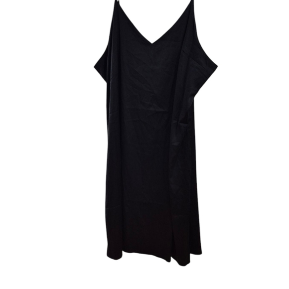 The Drop Black Plus Size Slip Dress 5X - Picture 3 of 8